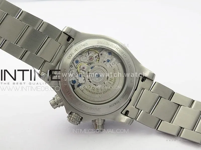 Avenger Chrono SS 369 Subdial B50 Blue Dial on SS Bracelet A7750