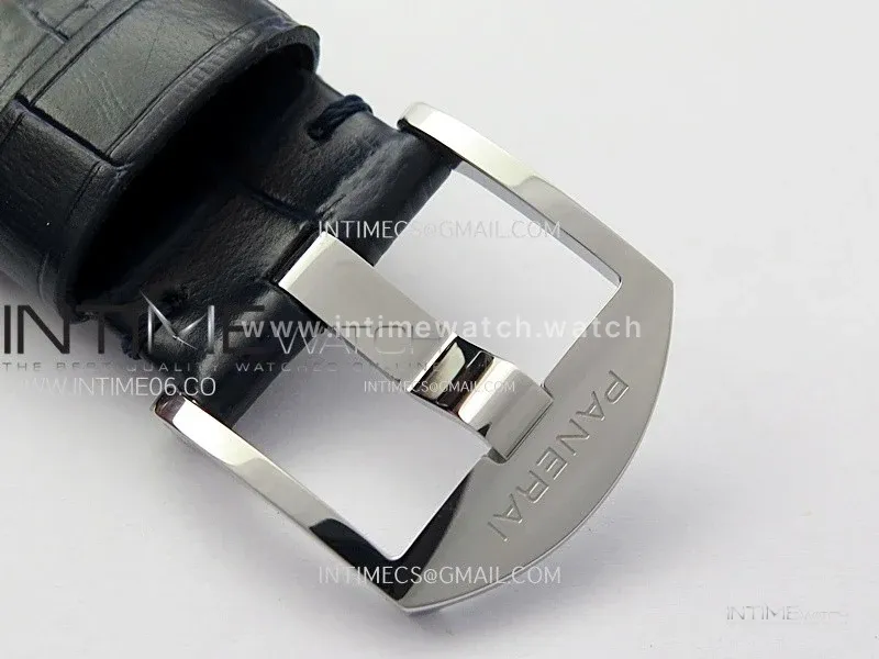 PAM1274 X SS VSF 1:1 Best Edition Blue Dial on Blue Leather Strap Asian P900