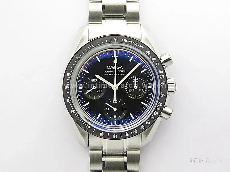 Speedmaster SS RMF Best Edition Black Dial on SS Bracelet Lemania HW