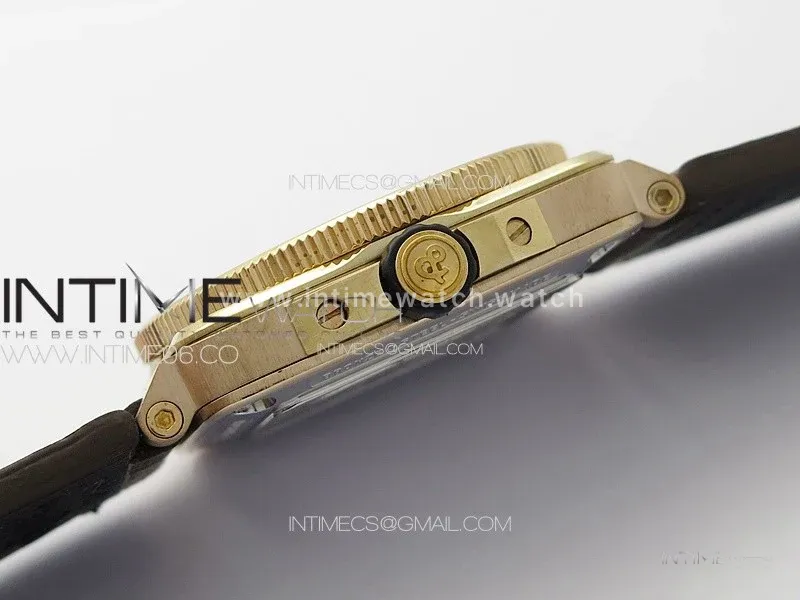 BR 03-92 Diver Ceramic Bezel Bronze B12 1:1 Best Edition Brown Dial on Brown Leather Strap A2824 (Free Rubber Strap)