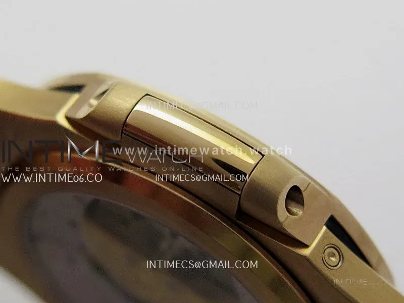 Nautilus 5712-1A 001 RG WSF 1:1 Best Edition Brown Dial On RG Bracelet Super Clone JH240 (Free tool)