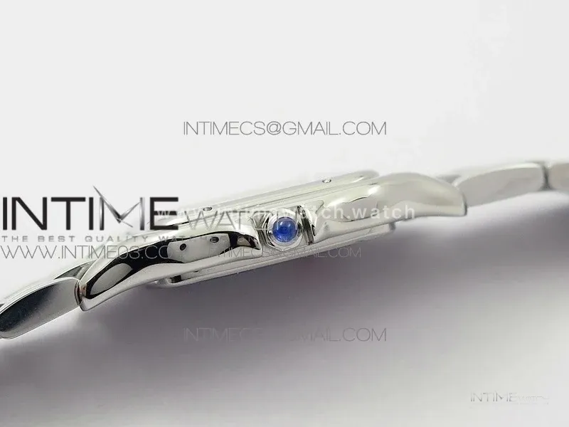Panthère Secrete De Ladies 27mm SS BVF 1:1 Best Edition White Dial on SS Bracelet Ronda Quartz