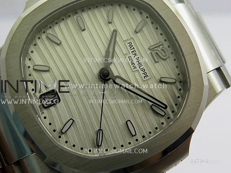 Nautilus 7118 Ladies SS DDF 1:1 Best Edition Silver Dial On SS Bracelet Super Clone DD26-330