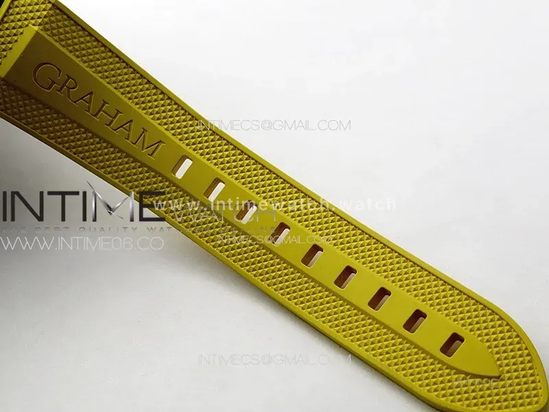 Chronofighter Superlight JKF 1:1 Best Edition on Yellow Rubber Strap A7750