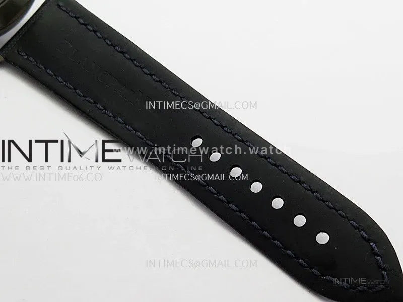 Fifty Fathoms Bathyscape Titanium Ceramic Bezel GF 1:1 Best Edition Blue Dial On Nylon Strap A1315