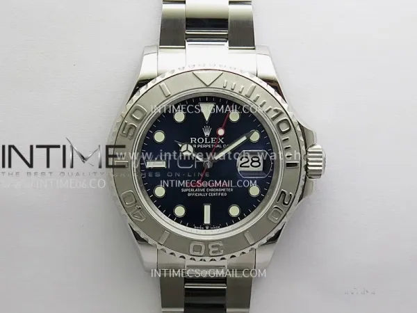 Yacht-Master 126622 904L QF 1:1 Best Edition Blue Dial On 904L SS Bracelet SH3235