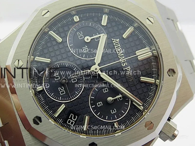 Royal Oak Chrono 26240 SS V2 DDF 1:1 Best Edition Blue Dial On SS Bracelet Super Clone DD4401