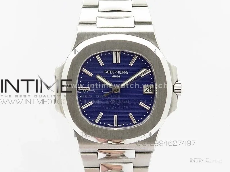 Nautilus 40th BP Best Edition V2 Blue Dial on Bracelet MIYOTA 9015 PP324CS
