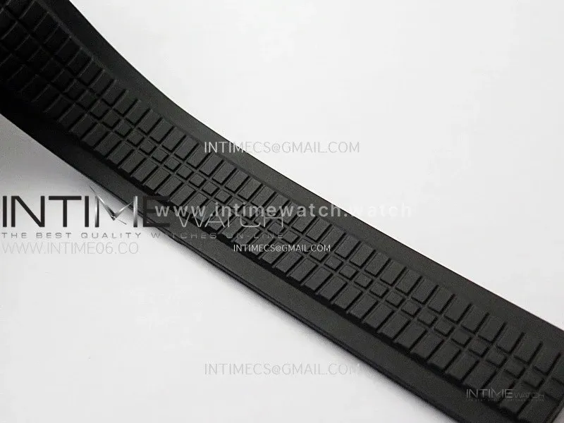 Aquanaut 5968 SS YLF Best Edition Gray Dial on Black Rubber Strap A520