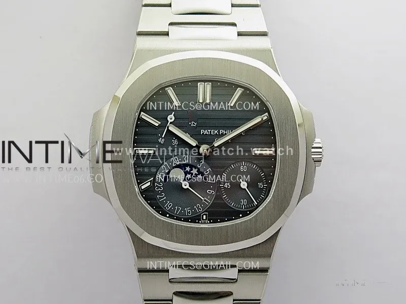 Nautilus 5712-1A 001 SS WSF 1:1 Best Edition Blue Dial On SS Bracelet Super Clone JH240 (Free tool)