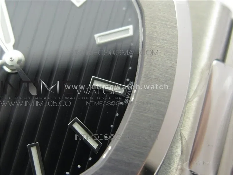 Nautilus 5711/1A GRF Best Edition Black Textured Dial on SS Bracelet A324 V2