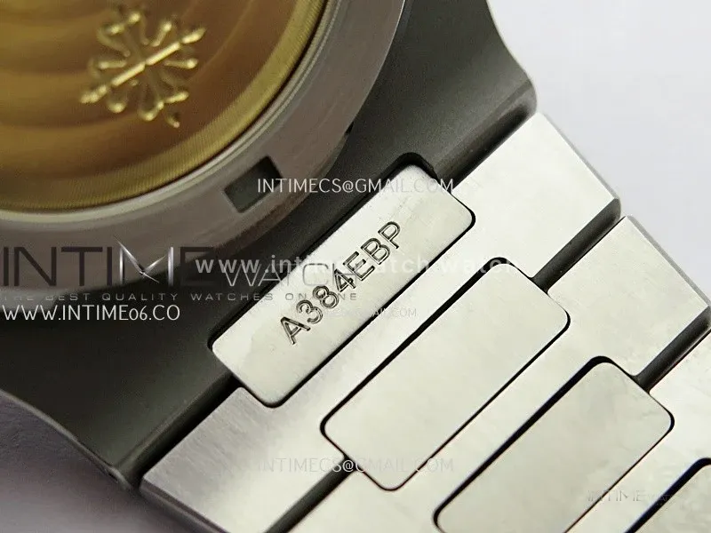 Nautilus 5711/1A-011 PPF 1:1 Best Edition White Textured Dial on SS Bracelet Super Clone 26-330 V5