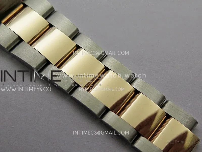 DateJust 126233 36mm 904L SS/RG ONE Factory 1:1 Best Edition Gray Dial Roman Diamond Marker On Oyster Bracelet DD3235