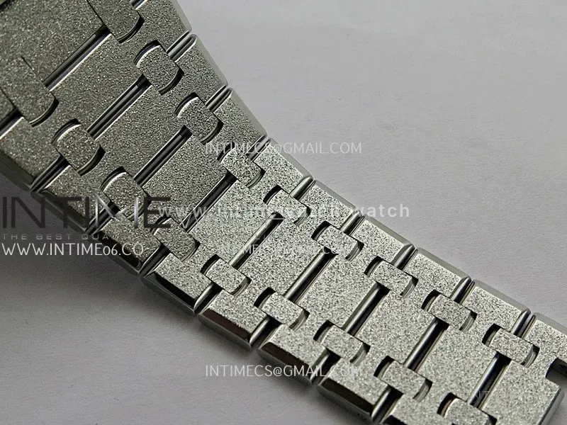 Royal Oak Chrono 26240 Frosted SS Gain Weight V2 DDF 1:1 Best Edition Gray Dial Frosted SS Bracelet Super Clone DD4401 (SW Dial)