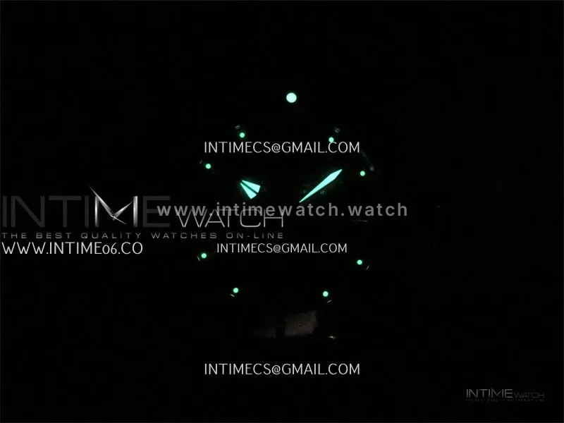 SuperOcean 46mm Green Ceramic Bezel SS B50 1:1 Best Edition Green Dial On Black Rubber Strap A2824