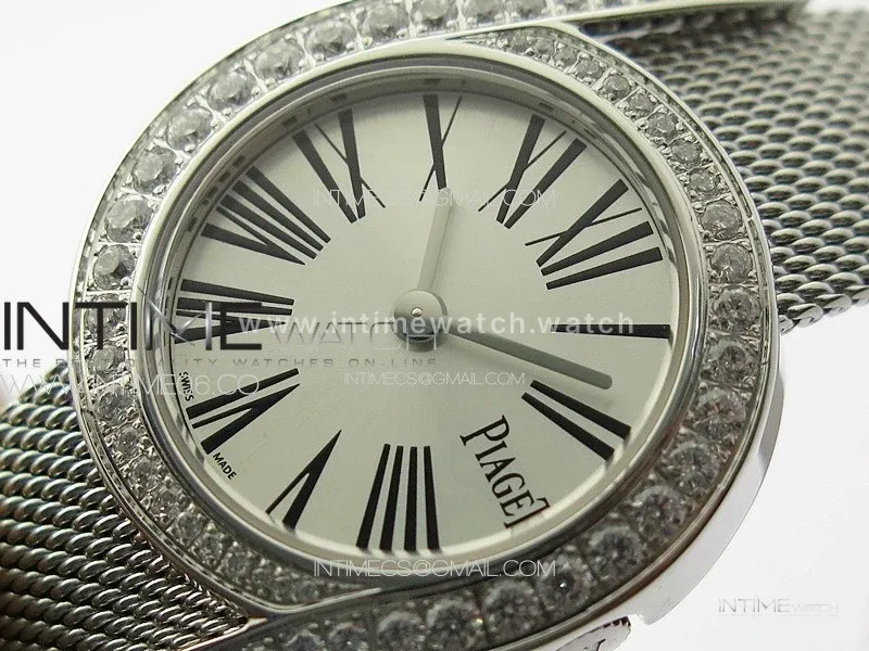 Limelight Gala G0A38160 32mm SS ZF 1:1 Best Edition Silver Dial on SS Bracelet Siwss Quartz