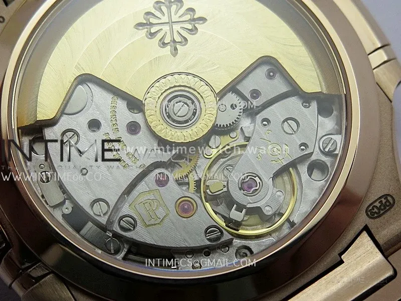 Nautilus 7118 Ladies RG DDF 1:1 Best Edition Silver Dial On RG Bracelet Super Clone DD324
