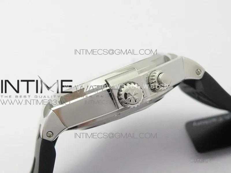Overseas Dual Time Power Reserve TWA Best Edition Black Dial on Black Rubber Strap A1222