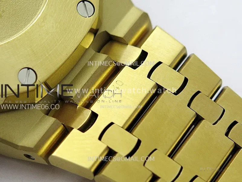 Royal Oak Chrono 26331ST YG IPF 1:1 Best Edition Blue Dial Gold subdial on SS Bracelet A7750