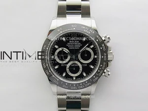 Daytona 116500 VSF 1:1 Best Edition 904L Steel Black Dial on SS Bracelet DD4130