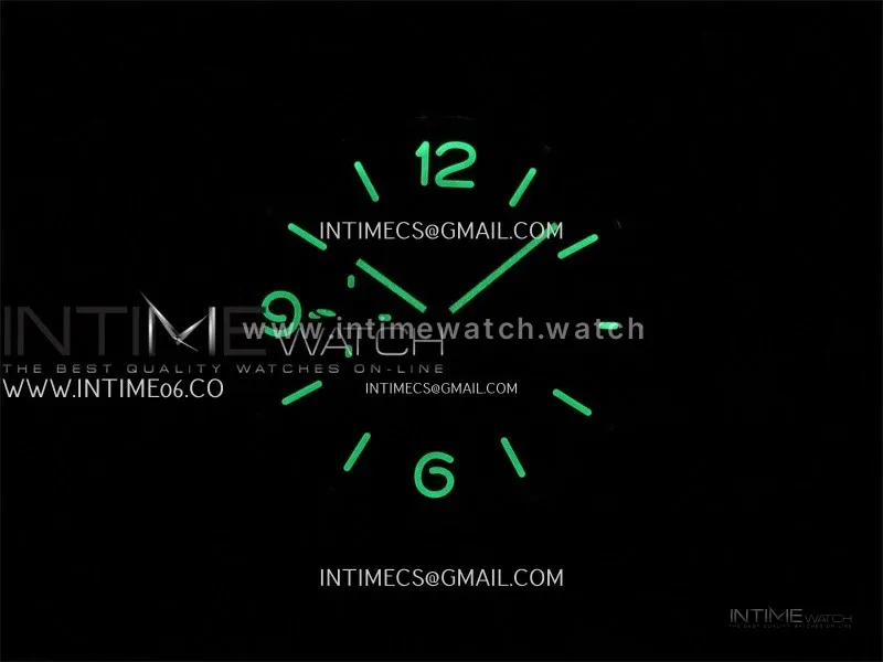 PAM1412 Z Satin-polished steel VSF 1:1 Best Edition Green Shaed Dial on Black Rubber Strap Asian P9010 super clone