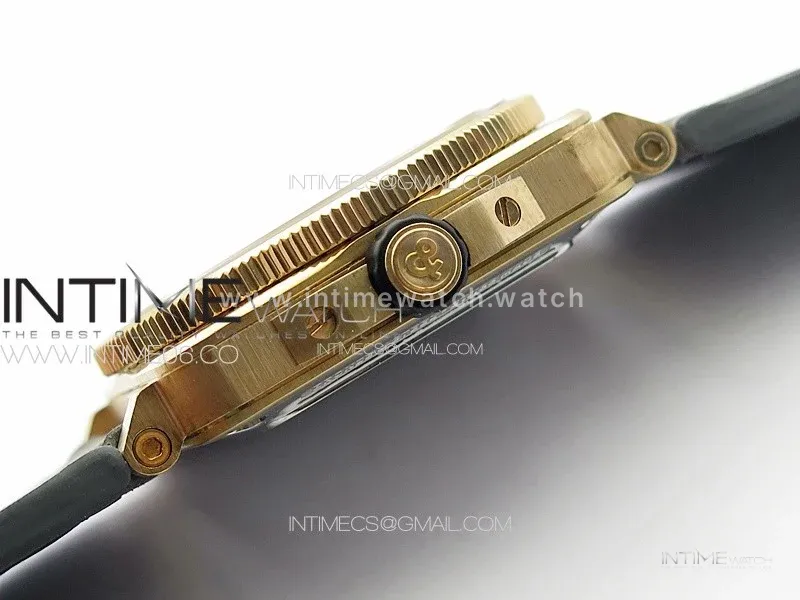 BR 03-92 Diver Bronze B12 1:1 Best Edition Brown Dial on Brown Leather Strap A2824 (Free Rubber Strap)