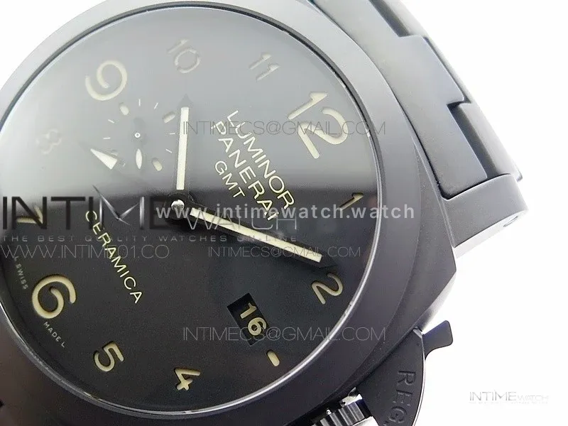 PAM 438 O REAL CERAMIC VSF 1:1 Best Edition SUPER CLONE P9001 BEST ON Ceramic Bracelet