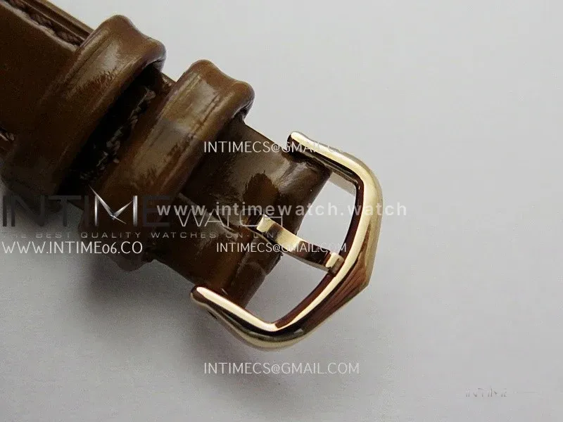 Tank WSTA0016 19mm RG Bezel 8848F Best Edition Silver Dial On Brown Leather Strap Ronda Quartz