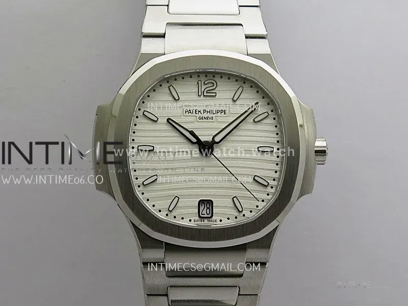 Nautilus 7118 Ladies SS DDF 1:1 Best Edition Silver Dial On SS Bracelet Super Clone DD26-330