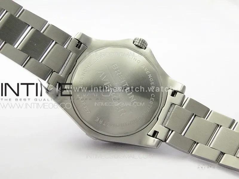 Avenger Automatic 43mm SS B50 Best Edition Blue Dial on SS Bracelet A2824