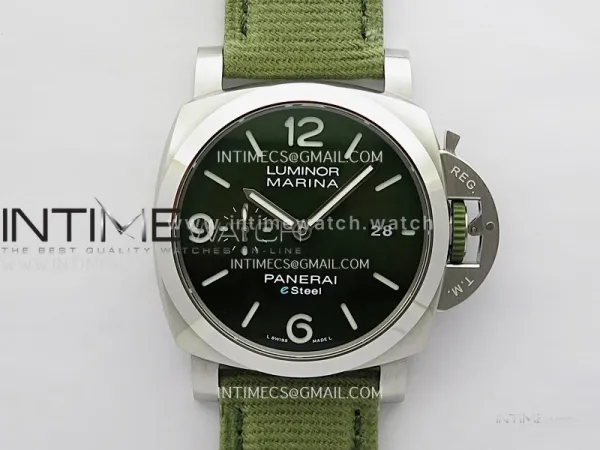 PAM1356 44mm VSF 1:1 Best Edition Green Dial On Green Nylon Strap P.9010 Super Clone