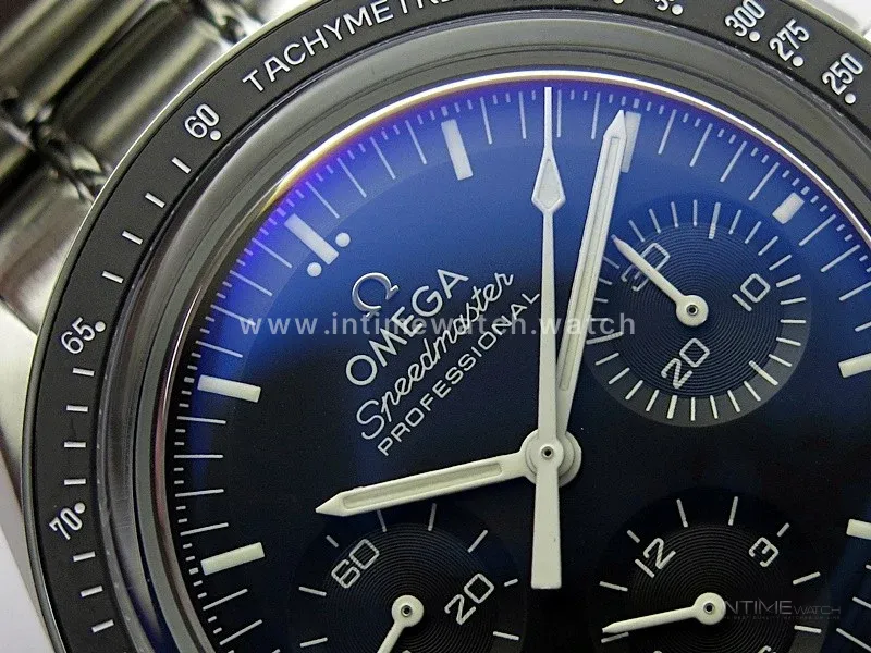 Speedmaster SS RMF Best Edition Black Dial on SS Bracelet Lemania HW