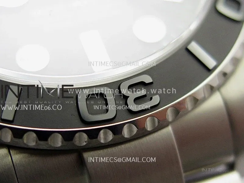 Yacht-Master 226627 Titanium 1:1 QF Black Dial On Titanium Bracelet SH3235 (Free Sprung)