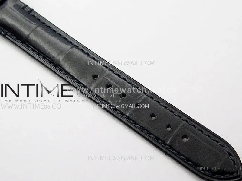 Tank Francaise Ladies 21.2mm SS 8848F 1:1 Best Edition Silver Dial on Black Leather Strap Ronda Quartz V2