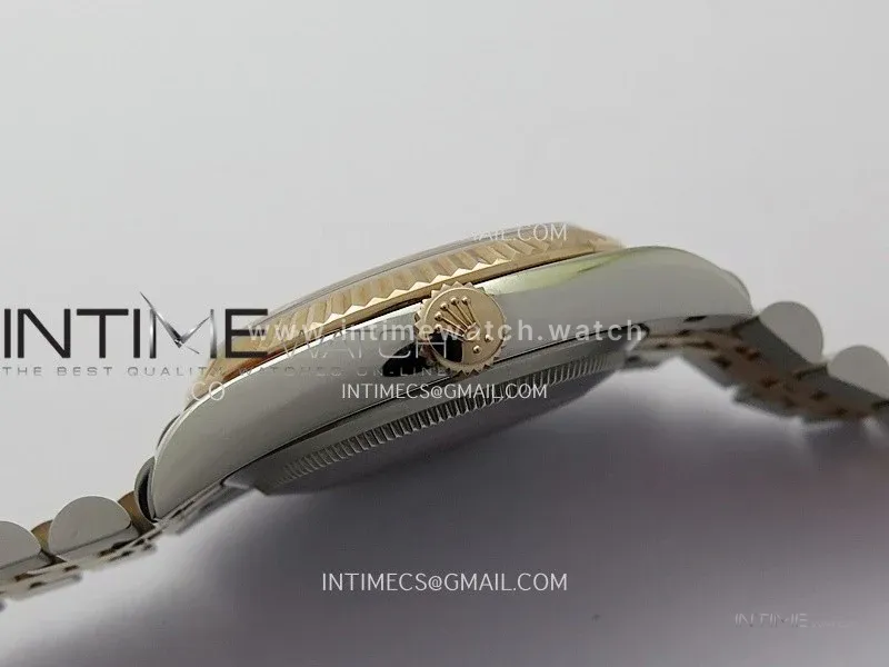 DateJust 126233 36mm 904L SS/RG ONE Factory 1:1 Best Edition Brown Jubilee Dial Diamond Marker On Jubilee Bracelet DD3235