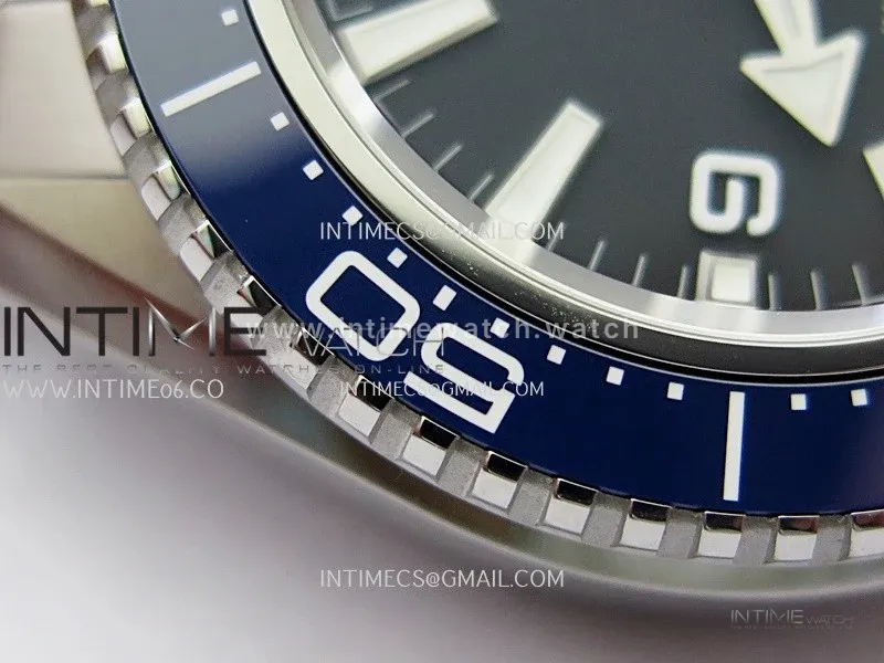 Seamaster 2025 2000M 217.30.42.21.01.002 Blue Ceramic Bezel VSF 1:1 Best Edition Black Dial On SS Bracelet Asian 8912