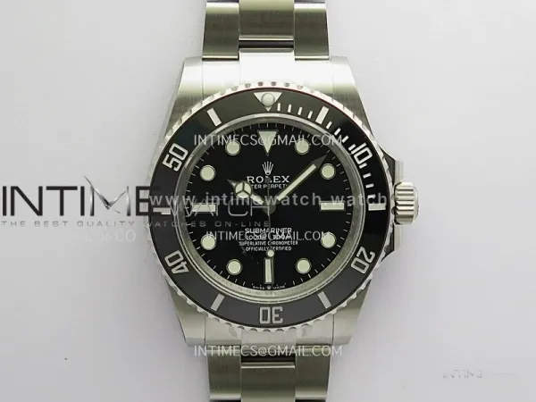 Submariner 124060 LN 904L SS QF 1:1 Best Edition Black Dial On Oyster Bracelet SH3230 (Free Sprung)