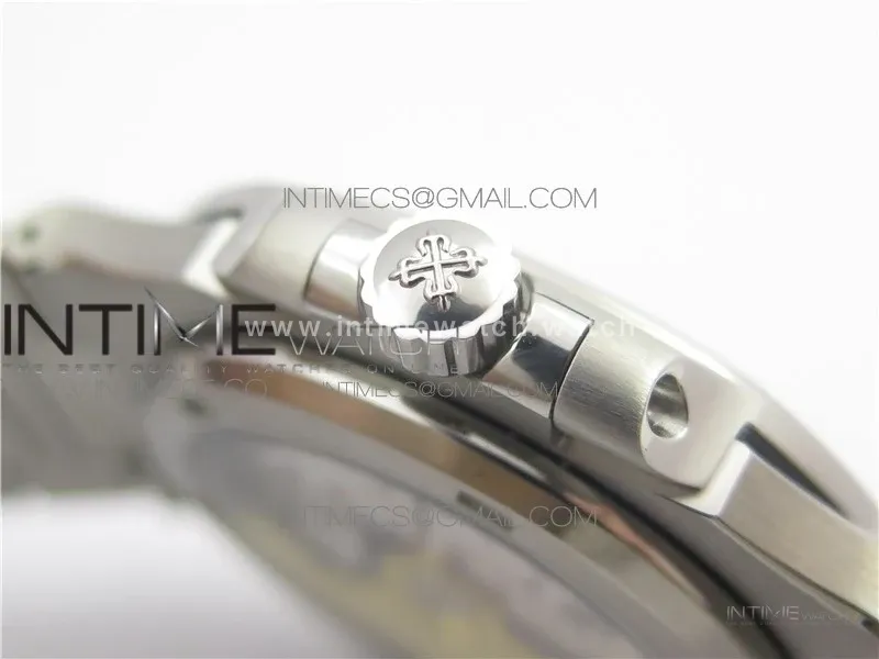 Nautilus 5711/1A GRF Best Edition Black Textured Dial on SS Bracelet A324 V2