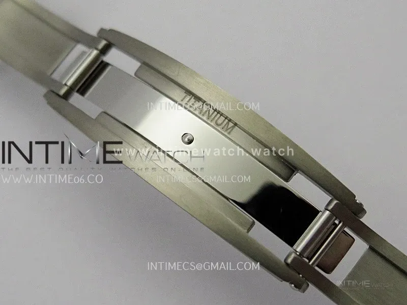RM055 Blue Inner Bezel White Crown NTPT ZF 1:1 Best Edition Skeleton On White Shark Rubber Strap RMUL2 Super Clone