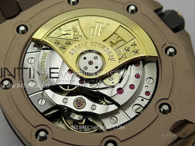 Royal Oak Offshore 42mm RG TKF Best Edition Black Dial on RG Bracelet A7750
