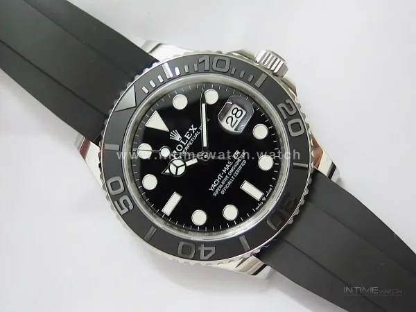 Yacht-Master 226659 Gain Weight VSF 1:1 Best Edition Black Dial On Oysterflex Strap DD3235 (Free Sprung Look)