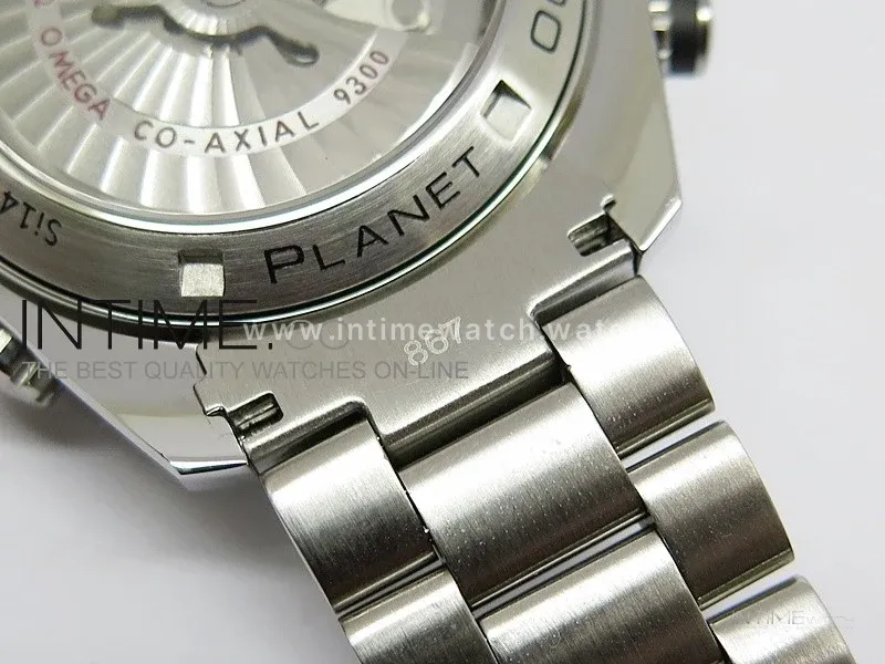 Planet Ocean 45mm Black Bezel/Orange Number SS BP 1:1 Best Edition on SS A7750