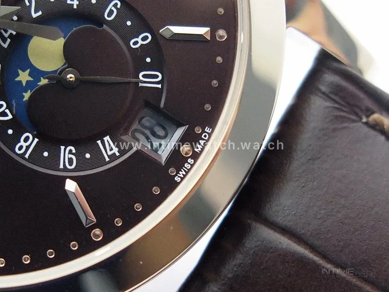 Annual Calendar Complications 5396 RG GRF Best Edition Black dial on Brown leather strap A324