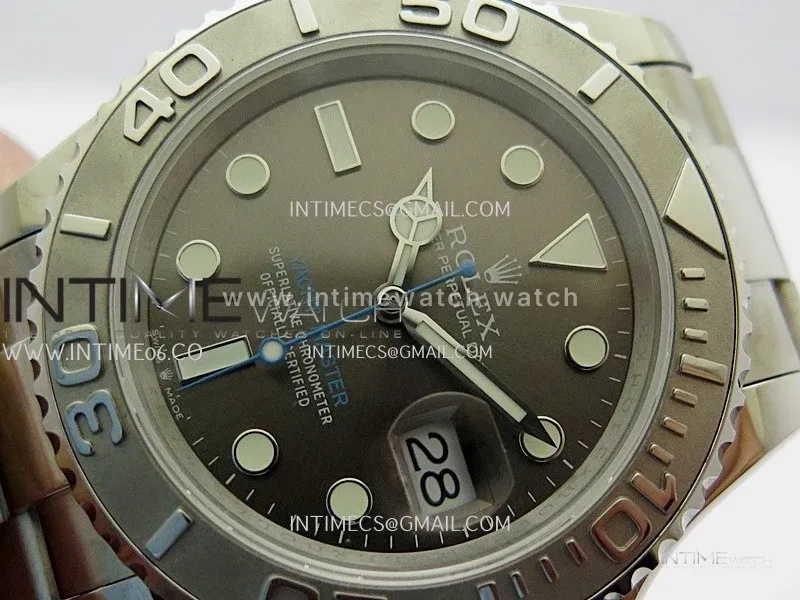 Yacht-Master 126622 904L QF 1:1 Best Edition Rhodium Dial On 904L SS Bracelet SH3235