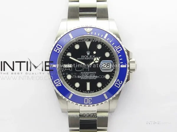 Submariner 41mm 126619 LB Blue Ceramic 3EF 1:1 Best Edition Black Dial On 904L Steel Case And Bracelet VR3235