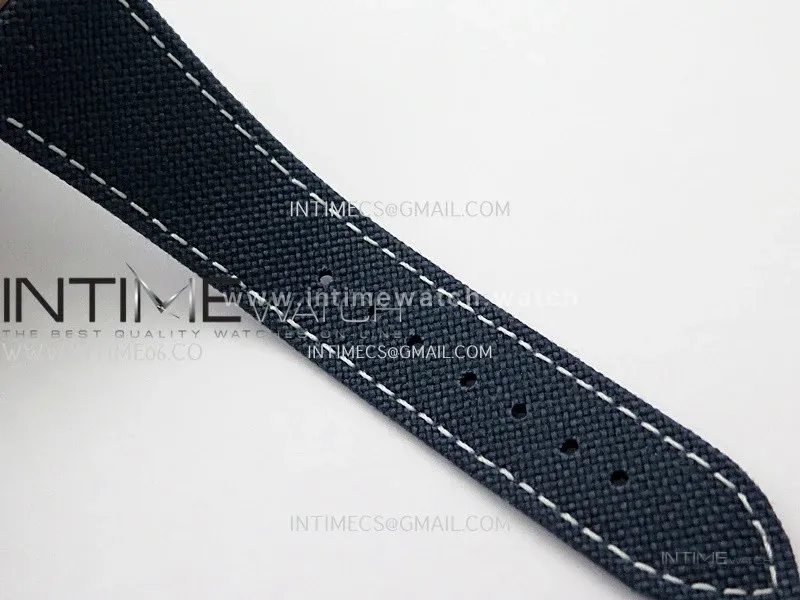 Cubitus 5822 SS HLF Best Edition Blue Dial On Blue Nylon Strap Super Clone Asian 240