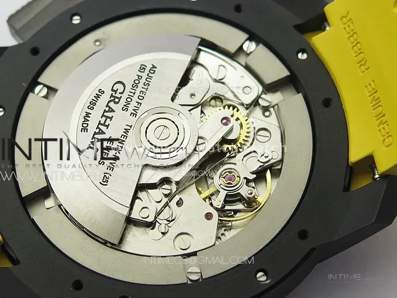 Chronofighter Superlight JKF 1:1 Best Edition on Yellow Rubber Strap A7750