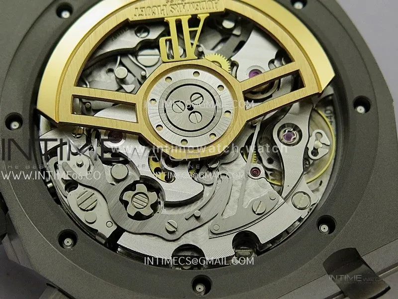 Royal Oak Chrono 26240 SS V2 ZF 1:1 Best Edition Blue Dial On SS Bracelet SA4401 Super Clone (Free Sprung)