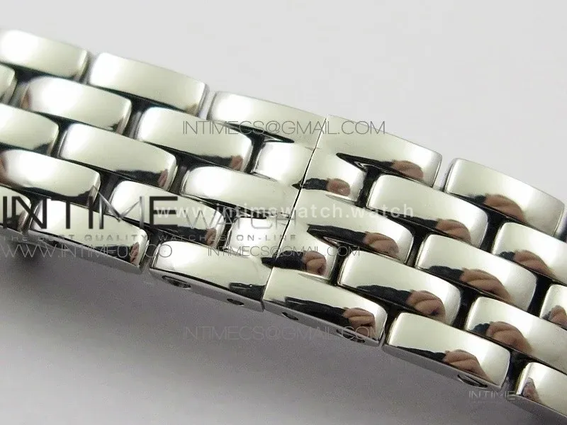 Panthère Secrete Ladies 22mm SS 8848F 1:1 Best Edition White Dial on SS Bracelet Ronda Quartz