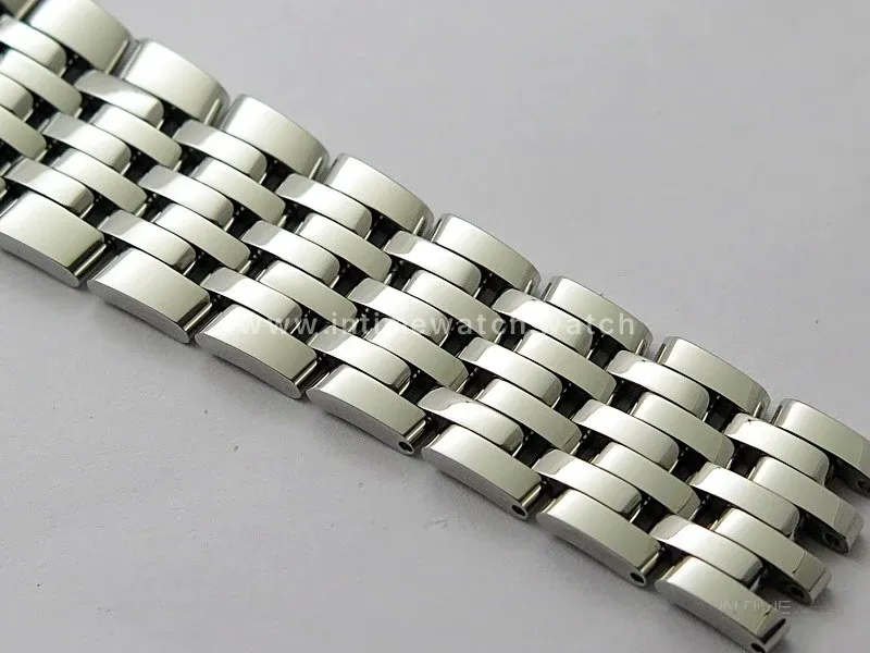 De Ville 40mm SS GTF 1:1 Best Edition Gray Dial on SS Bracelet A8000(Free Leather Straps)